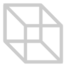 A necker cube, the symbol of androgyny